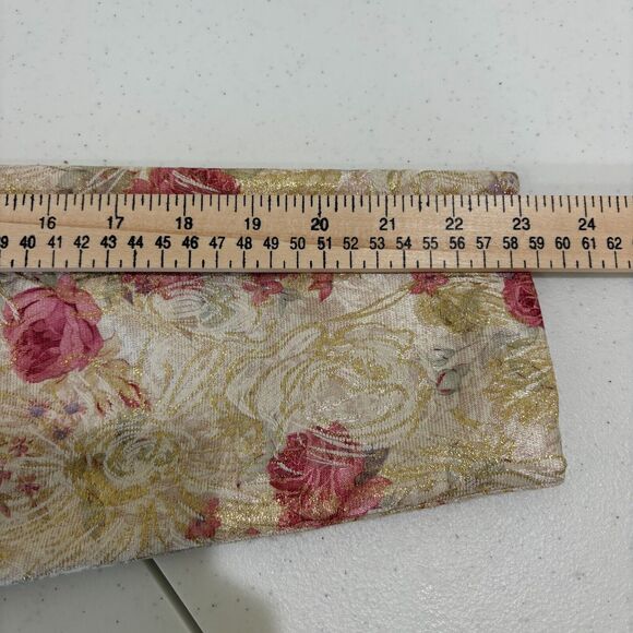 Vintage Talbots Jessica McClintock Floral Lace Jacket 14 Pearl Jacquard Lace 80s - Picture 13 of 13